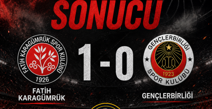 Gençlerbirliği Ateşle Oynuyor! 1-0