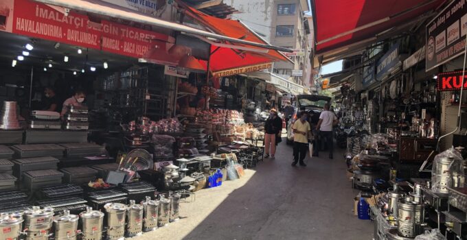 SOBACILAR ÇARŞISI (Tenekeciler Caddesi) Ankara Büyükşehir Belediyesi Tarafından Yenileniyor!