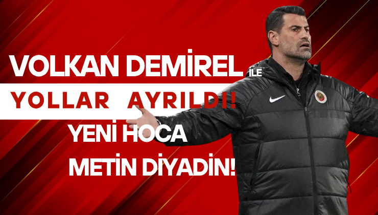 Gençlerbirliği’nde Volkan Demirel İle Yollar Ayrıldı!
