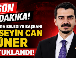 Çankaya Belediye Başkanı Hüseyin Can Güner Tutuklandı!
