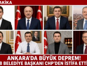 CHP’DE BÜYÜK DEPREM! 8 İLÇE BELEDİYE BAŞKANI  DAHA İSTİFA ETTİ!